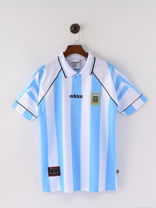 9697 Argentina Home Retro Jersey
