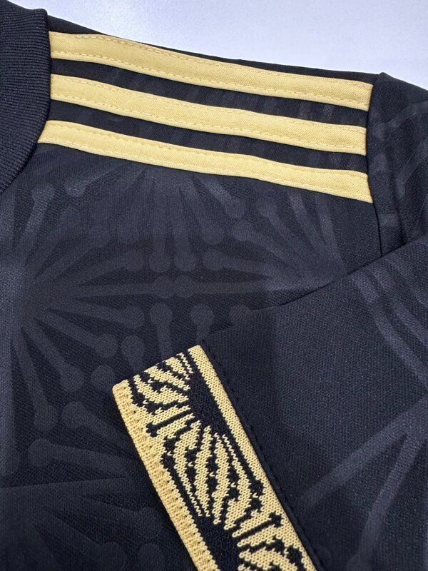 25 26 Mexico Gold Cup Black Fan Jersey - Image 2