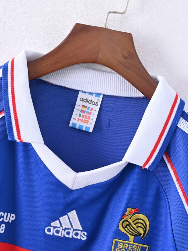1998 France Home Retro Jersey - Image 3