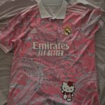 23 24 Real Madrid“Hello Kitty”Training Kit Fan Jersey Pink photo review