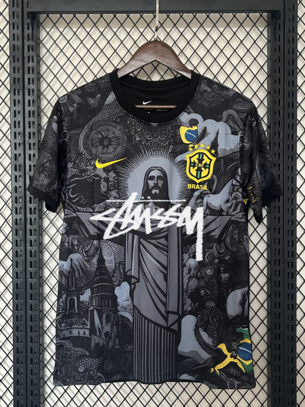 Brazilian Jesus Stussy Co-Branded jersey