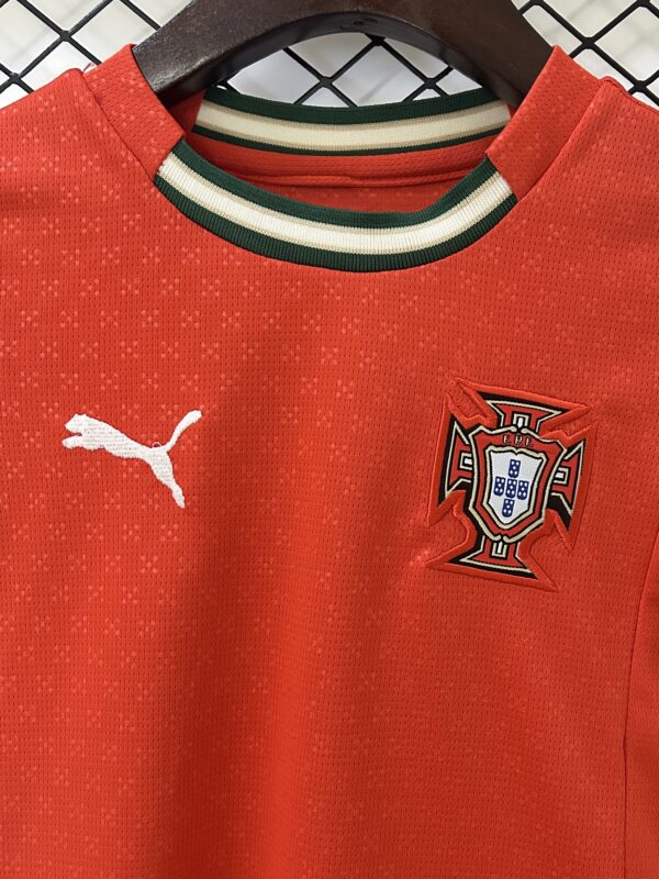 2526 Portugal Home Jersey Set - Image 4
