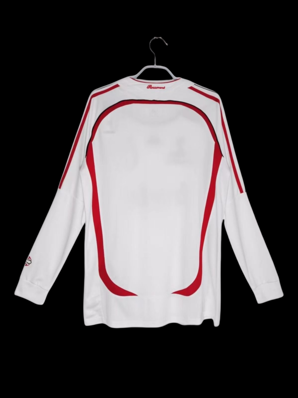 0607 AC Milan Away Retro Long Sleeve Jersey - Image 2
