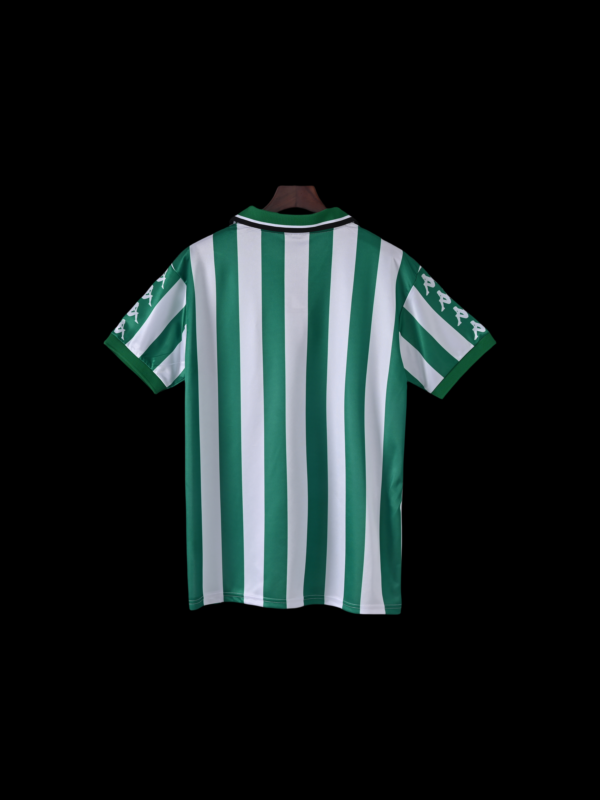 99 00 Real Betis Home Retro Jersey - Image 2
