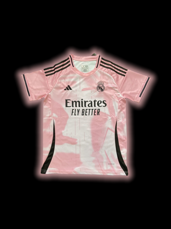 2425 Real Madrid Pink Fan Edition Jersey