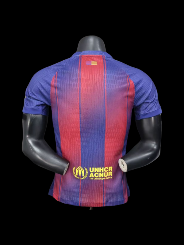 25 26 Barcelona Home Player Jersey - Image 2