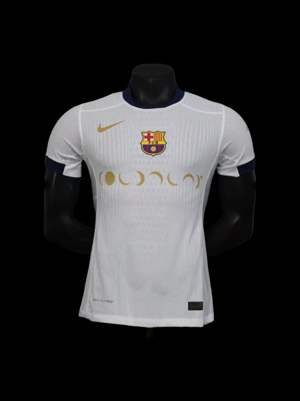 25 26 Barcelona White Player Edition Jersey