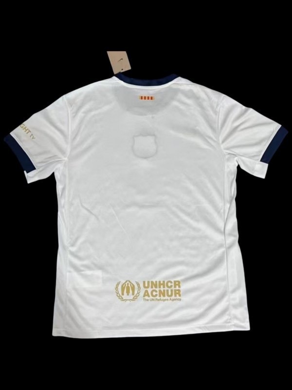 25 26 Barcelona White Fan Jersey - Image 2