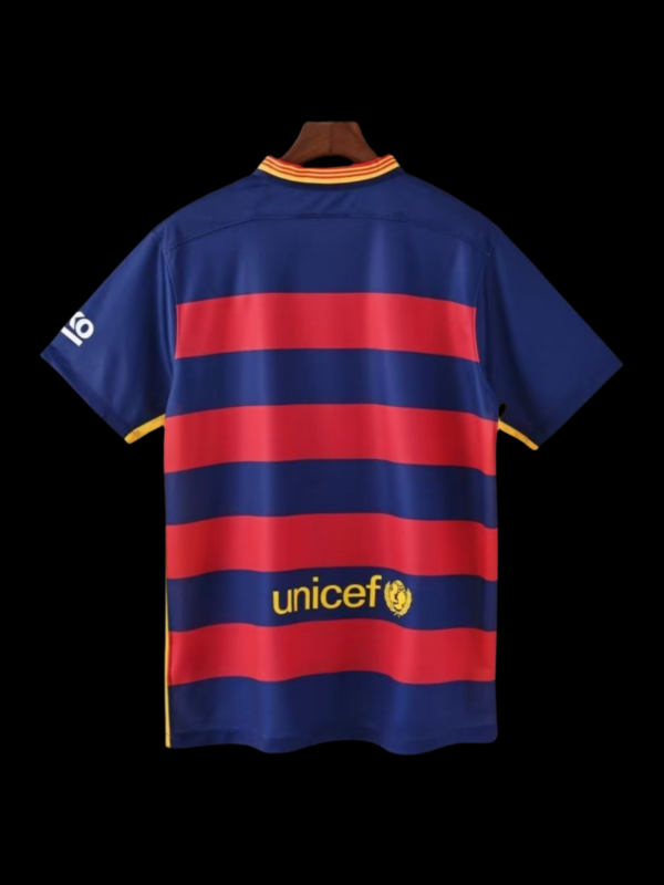 15 16 Barcelona Home Retro Jersey - Image 2