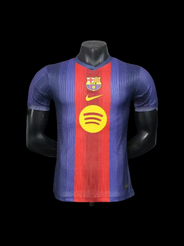2526 Barcelona Special "Red And Purple" Player Edition Jersey