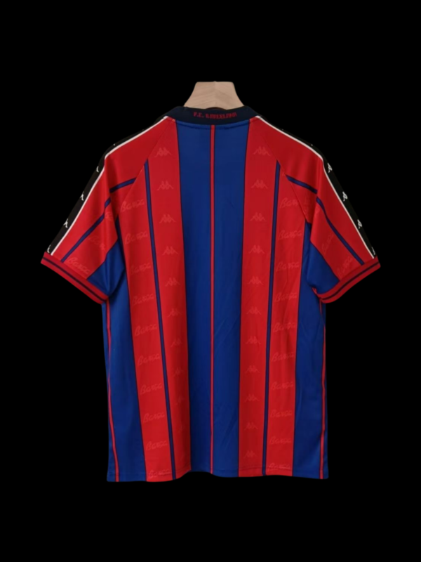 1997 1998 Barcelona Home Retro Jersey - Image 2
