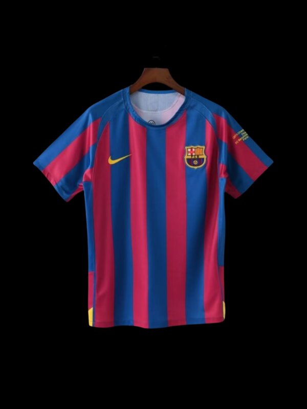 05 06 Barcelona Home Retro Jersey