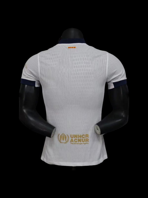 25 26 Barcelona White Player Edition Jersey - Image 2